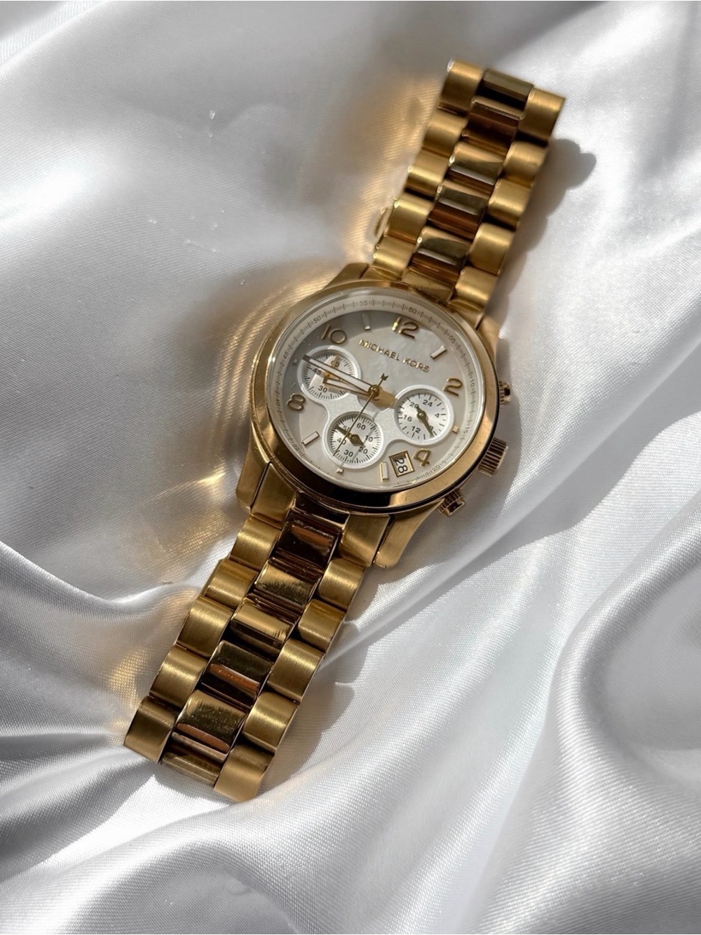 Michael Kors Gold Chronograph Watch